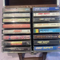 Jimmy Buffet, Frank Sinatra, Journey, Rolling Stones Audio Cassettes 