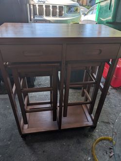 Space saver  3 piece dining set
