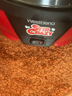 West Bend Stir Crazy Popcorn Maker