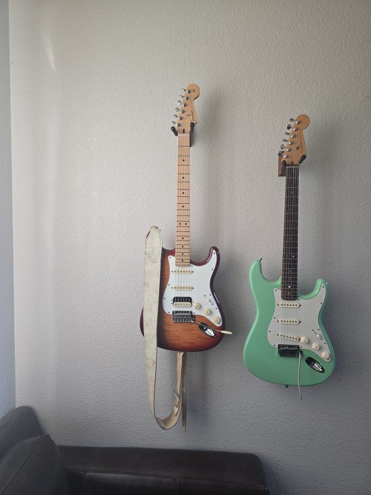 MIM Strat. Upgraded Pickups.