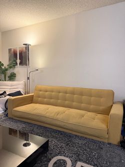Yellow Futon