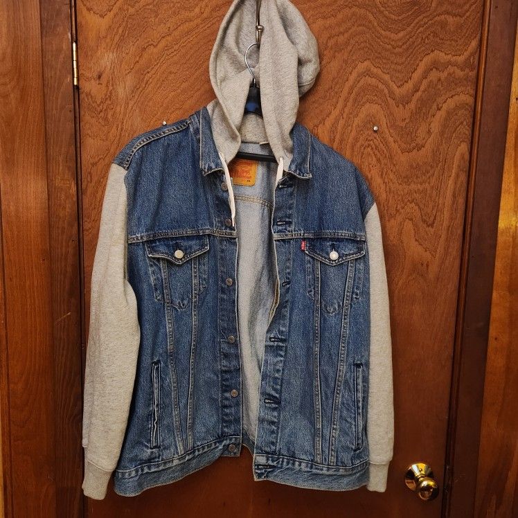 New Levis Denim Hoodie