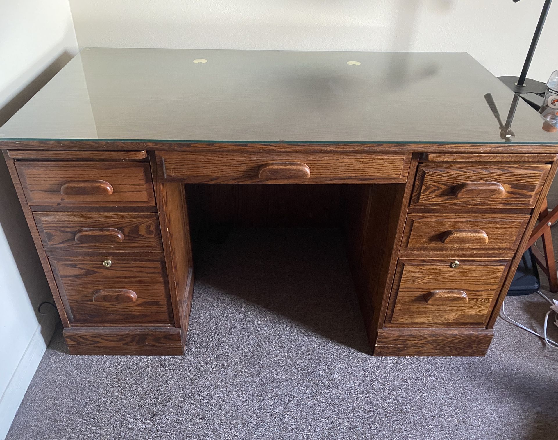 Solid Wood Desk 
