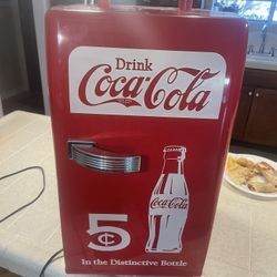 Coca Cola Mini Fridge 