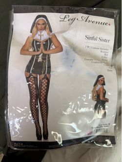 Size M sexy nun costume