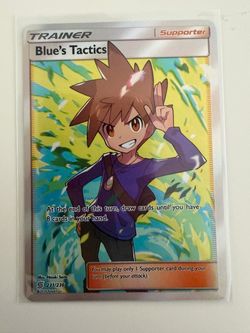 Blue’s Tactics - Unified Minds - Pokemon Cards