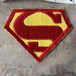 Vintage Superman Embroidered Patch