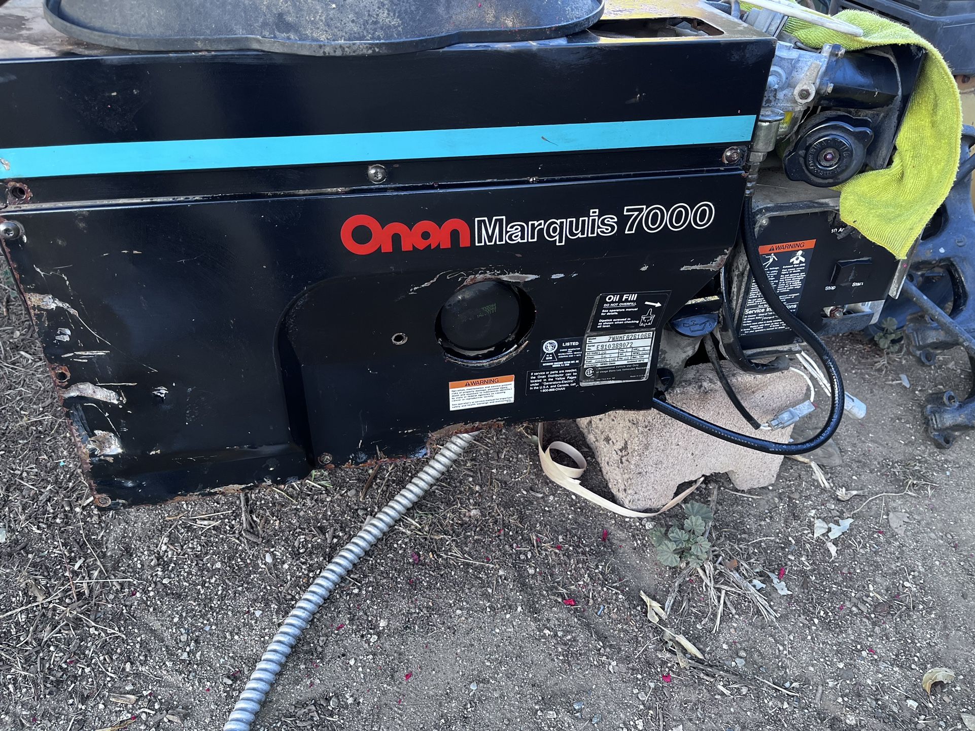 Generator ONAN Marquis 7000