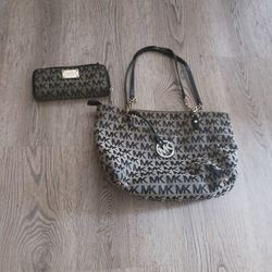 Mk Bag And Wallet Authentic 