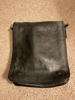 Genuine Authentic 100% Leather Book Bag From Italy