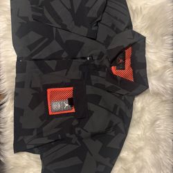 Jordan X PSG Short Sleeve Zip Up Shirt