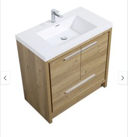 30” Bathroom vanity with top