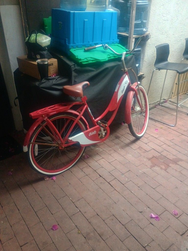 COLUMBIA 1952 RED BIKE MINT AND PERFECTLY PERFECT