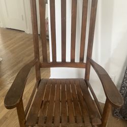 Two Vintage/ Antique Wood Chairs