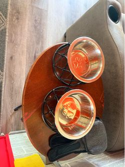 2 Plates for fud for dogs