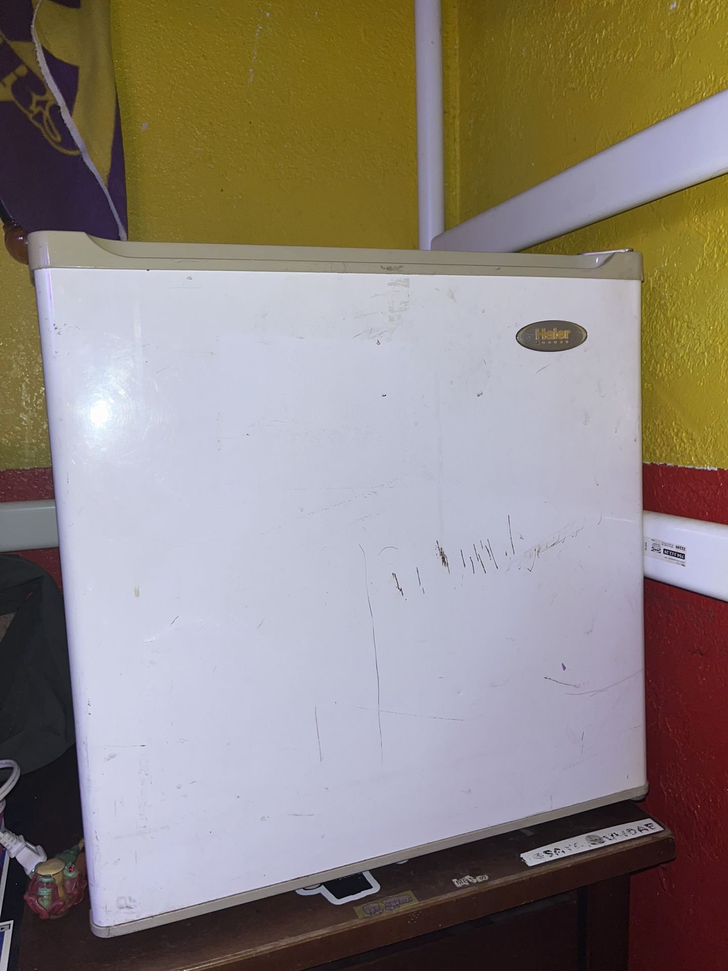 Used Haier Mini Fridge OBO