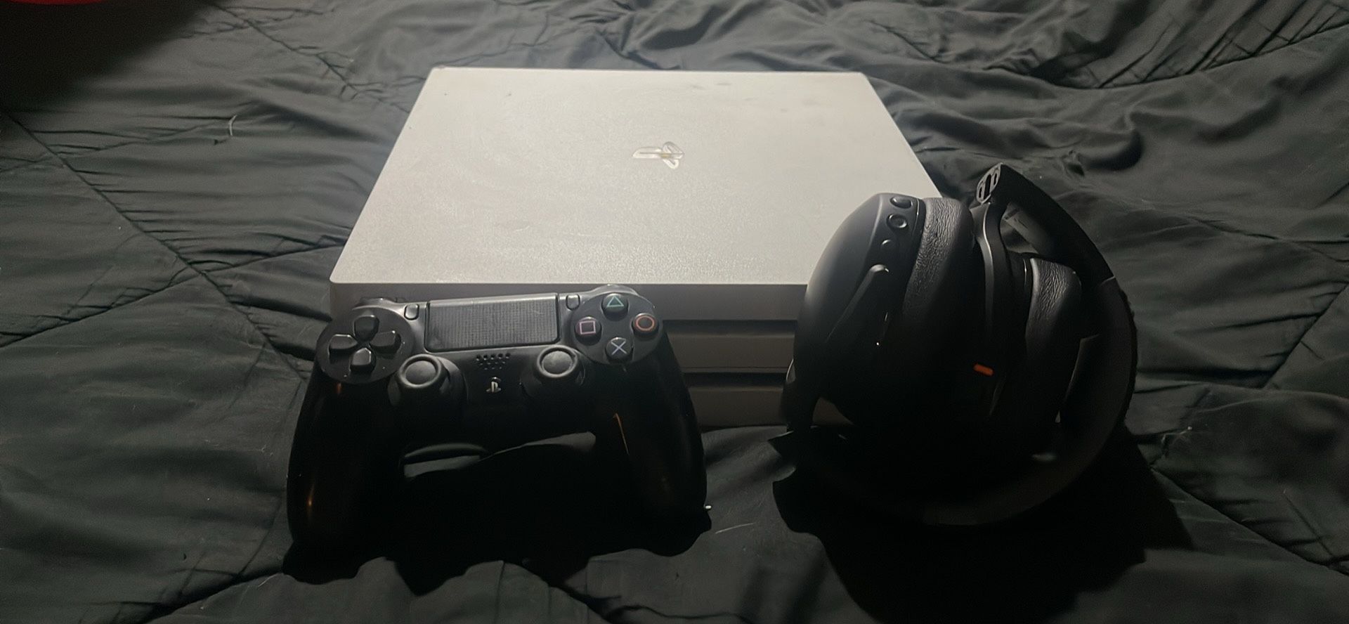 Ps4 Pro and Skull Candy Headphones