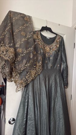 Long Sleeve Pakistani Dress