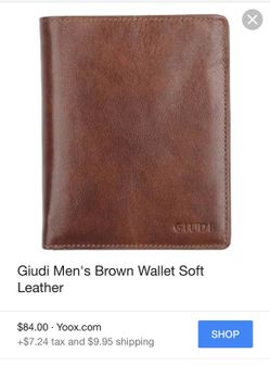 Giudi leather wallet