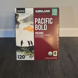 New Unopened Pacific Bold K-cup Pods