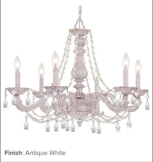 New And Used Chandeliers For In Salt Lake City Ut Offerup Salt Lake City Ut Antique White Paris Market 6 Light 28 Wide Chandelier With Clear Hand Cut Crystals For