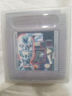 Gameboy Terminator 2 T2 and booklet