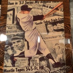 Mickey Mantle Photo $15