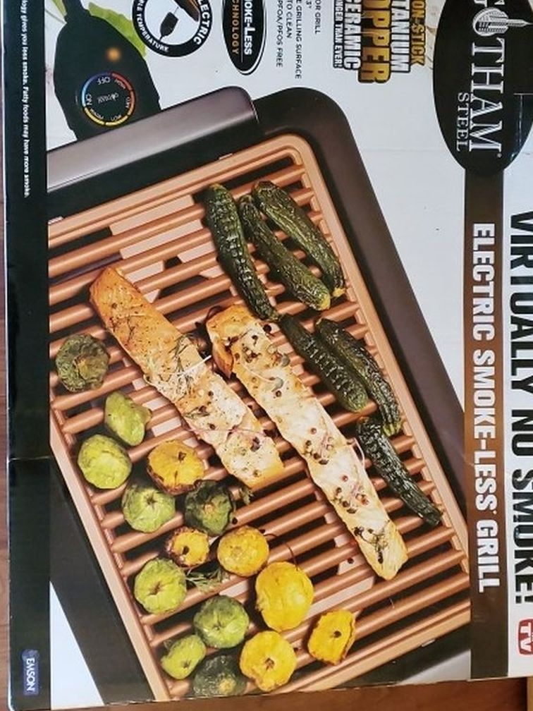 Gotham Steel Electric Smokless Grill for Sale in Puyallup, WA OfferUp