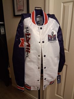 Super Bowl LVIII Starter Full-Snap Varsity Jacket Men’s Sz L