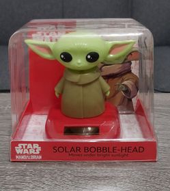 Star Wars Grogu Solar Powered Bobble Head