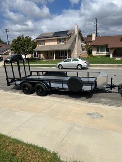 2024 Texas Bragg 7' x 18' Utility Trailer - Custom Upgrades