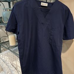 Navy Scrubs Size Small