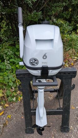 2021 Totatsu 6hp 4-stroke short shaft outboard