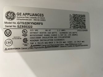GE Refrigerator