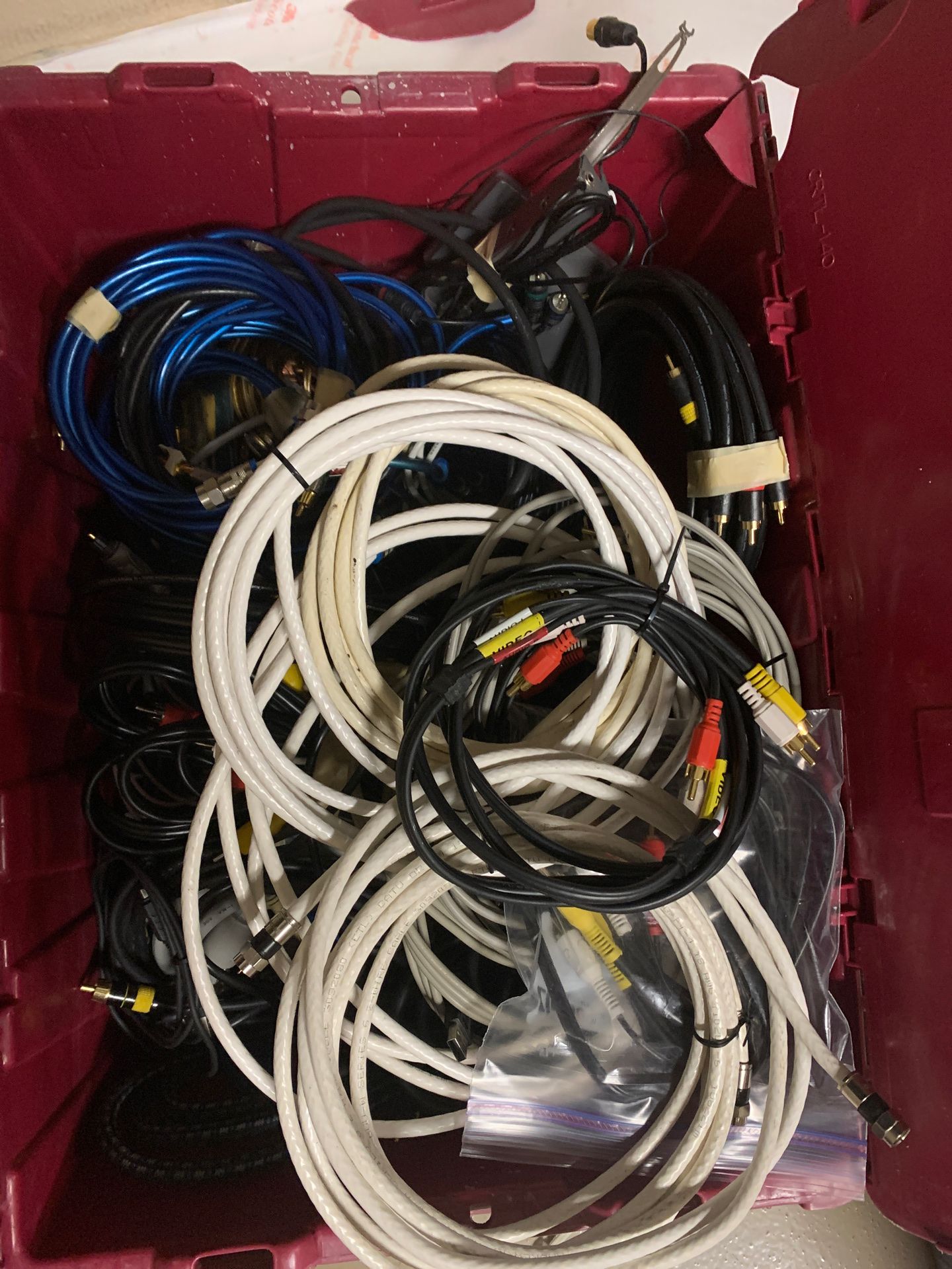 Audio video cables