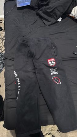 Black Los Angeles Graphic Sweatpants