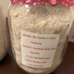 Sandra’s Succulent Bath Salts and Oils