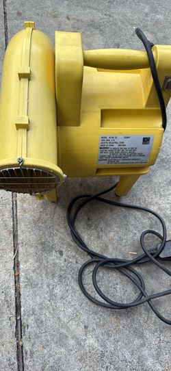 AIR BLOWER PUMP FAN 115VAC 60HZ 3.7AYELLOW OAL 12"