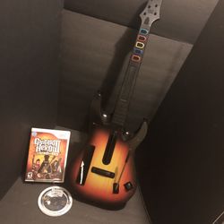 Guitar Hero 🎸 Nintendo Wii works perfectly guitar hero III 3 legends of rock game sunburst guitar