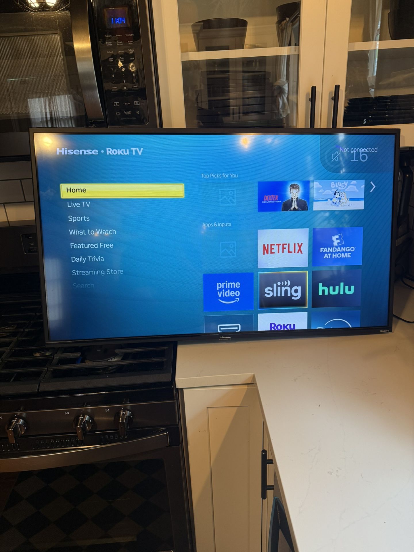 Hisense 40 Inch Roku TV