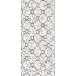 SAFAVIEH Vermont Collection Runner Rug - 2'3" x 8', Ivory & Green, Handmade Wool