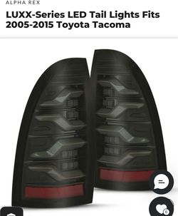 Toyota Tacoma tail lights alpha Rex