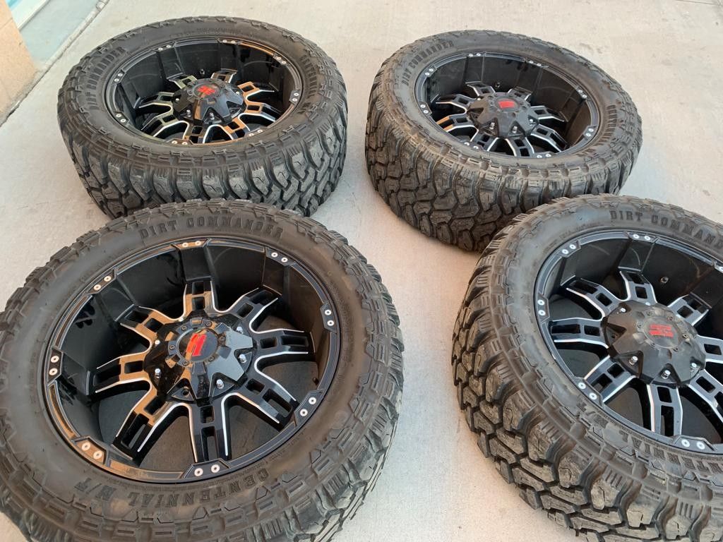 20 Inch Havok wheels with tires