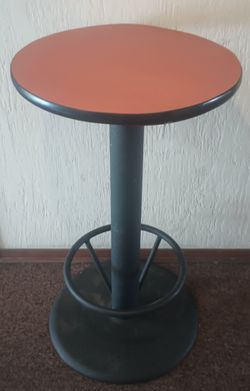 Industrial Round Pub Table