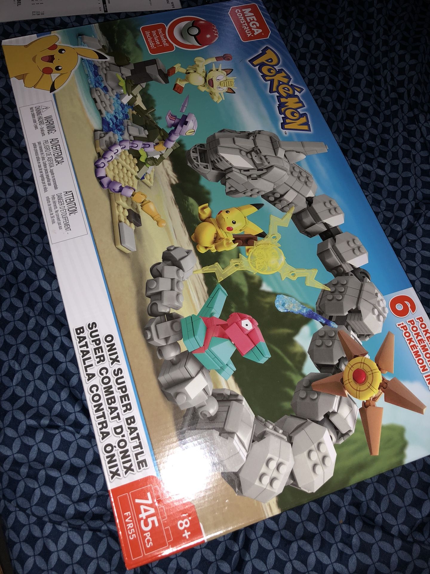 Mega Construx Pokemon Onix Master Battle