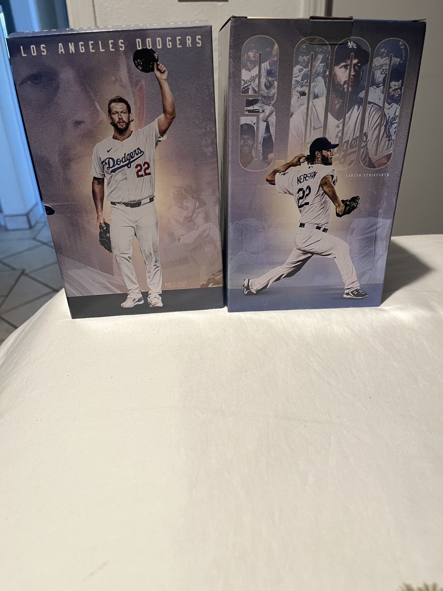 Clayton Kershaw 3000 Strikeout Bobble Head