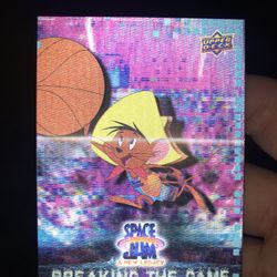 Speedy Gonzales 3D Space Jam Card 