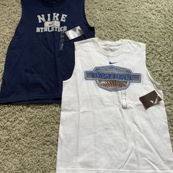 NEW Boys Nike Sleeveless Tops (2 for the price listed)
