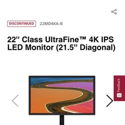 22” 4k Ultra Fine Monitor (like Retina display) use with Apple or Windows