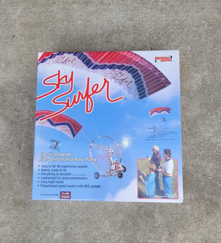 Older, Never Used, SKY SURFER, RC Para-Plane